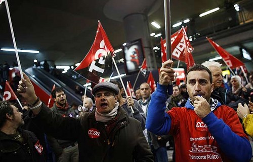España: cabezas de Sindicatos afirman que la huelga general fue exitosa