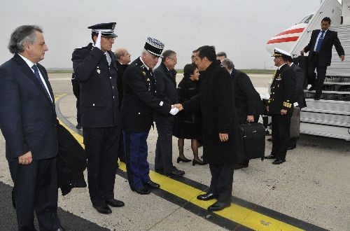 Presidente Humala llegó a Francia y visitará la tumba de Napoleón