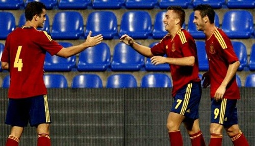 España goleó 5-1 a Panamá en partido amistoso