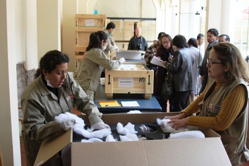 Ministerio de Cultura entregó lote de piezas de Machu Picchu a cusqueños