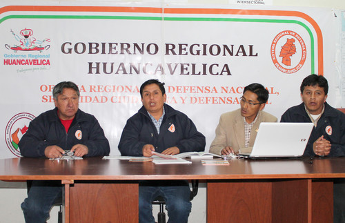 Huancavelicanos listos para participar en Simulacro Nacional de Sismo