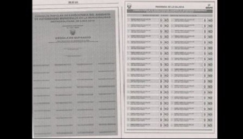 Conoce la cédula de revocatoria de Susana Villarán