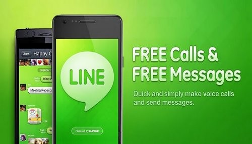 Line la aplicación de mensajería que se utiliza en Japón