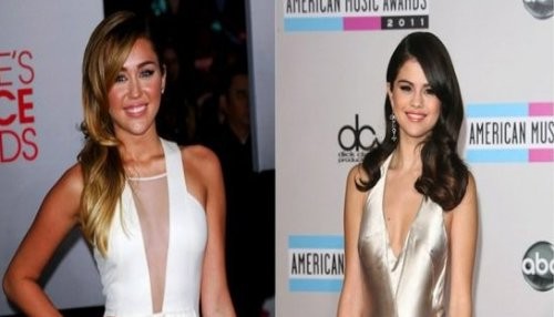 Selena Gómez coincide en el estudio de grabación con Miley Cyrus