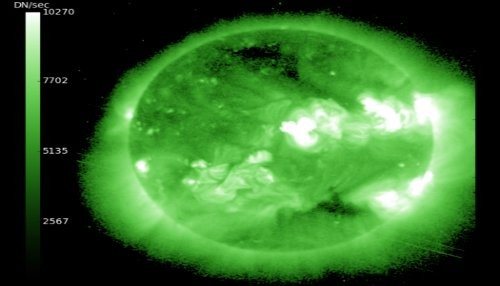 Mancha solar detectada es 10 veces más grande que la Tierra