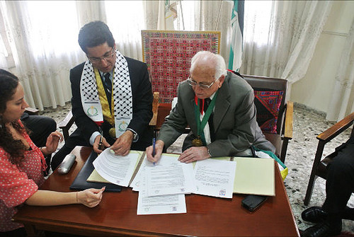 Distrito de San Miguel se hermana con milenaria ciudad palestina de Belén