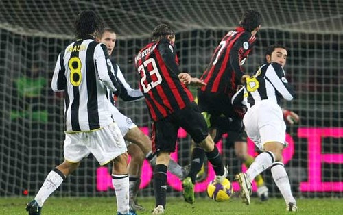 Serie A: Milan superó 1 a 0 a la Juventus