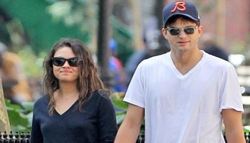 Ashton Kutcher y Mila Kunis pasean su amor por Roma [FOTOS]