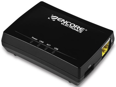 Encore Electronics facilita compartir impresoras y archivos entre dispositivos USB, incluso iPhones, iPad, y iPod