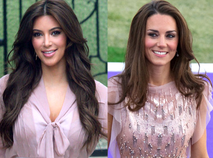 Kate Middleton devolvió vestidos que le regaló Kim Kardashian
