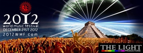 El Festival Mundial de Música 2012 anuncia el mayor evento sincronizado en la historia para celebrar el fin del calendario maya