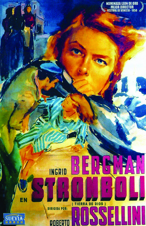 Dia 29/11 Ciclo Cine Italiano: El Genio y su Estrella, Rossellini y Bergman