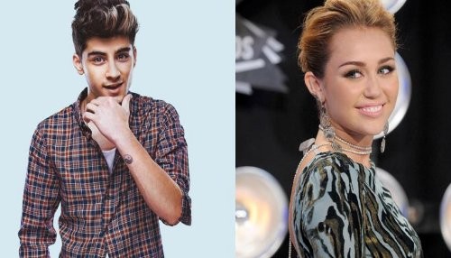 Miley Cyrus piensa que Zayn Malik es lindo