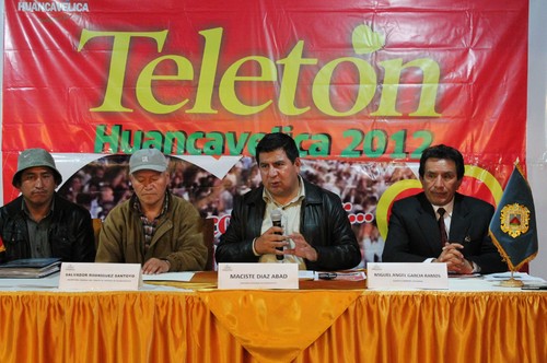 [Huancavelica] Teletón 2012 a favor de damnificados