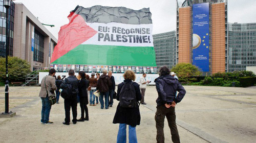Ciudadanos europeos reconocen el derecho de los palestinos a tener su propio Estado