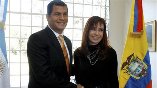 Ecuador pedirá a Cristina Fernández la sentencia de embargo contra Chevron en Argentina