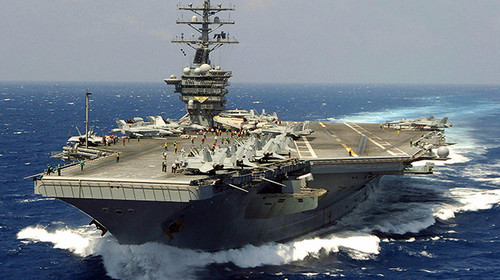 EE.UU envia un portaaviones a Siria