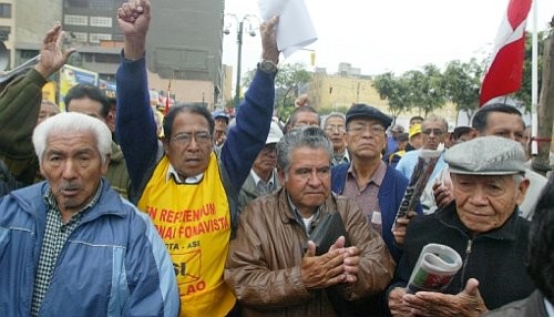 Perro muerto a los fonavistas