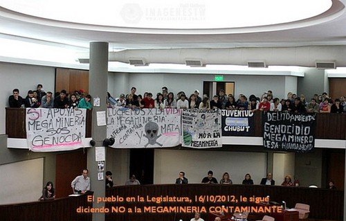 [noalamina] Masivas movilizaciones contra minería a gran escala en Chubut