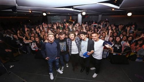 One Direction causa conmoción en su visita a New York [FOTOS]