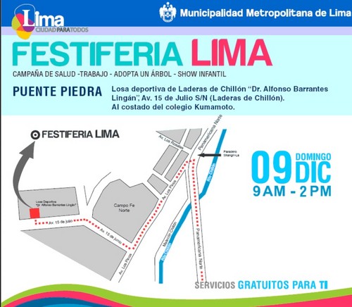Festiferia en Puente Piedra