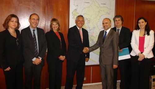 Ministerio de Vivienda recibió a la misión empresarial de Cataluña, España