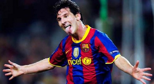 Lionel Messi en el libro de Récords Guinness por sus 88 goles en el año