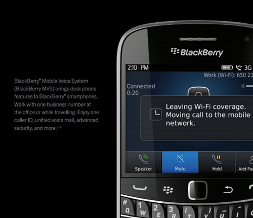 BlackBerry Mobile Voice System 5.2 ayuda al cumplimiento de normas y amplía el soporte a PBX con la actualización Service Pack 1