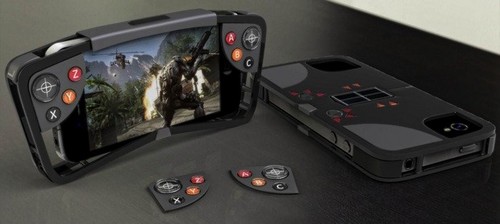 Funda para iPhone que a su vez es un controlador de juegos