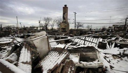 EE.UU.: Nieve, lluvia y vientos fuertes sacuden el noreste del país