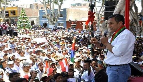 Ollanta Humala ofrecerá un saludo por Año Nuevo