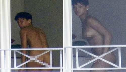 Rihanna fue captada totalmente desnuda por paparazzis [FOTOS]