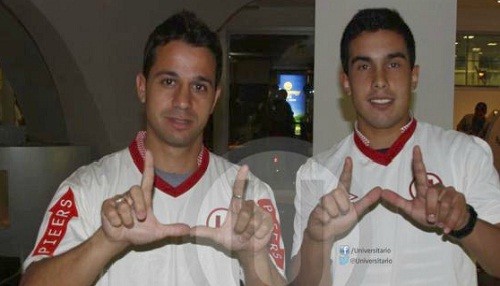 Diego Guastavino y Sebastián Fernández llegaron a Lima y prometen triunfar con Universitario