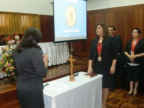 Hoy juramentó la nueva presidenta del Ministerio Público del Callao