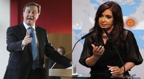 Argentina le responde a David Cameron: Reino Unido necesita más trabajo y menos guerras