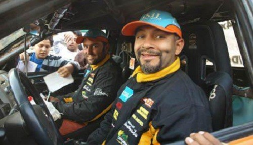 Diego Weber es el peruano mejor posicionado en el Dakar 2013