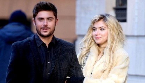 Zac Efron e Imogen Poots románticos besos para Are We Officially Dating? [FOTOS]