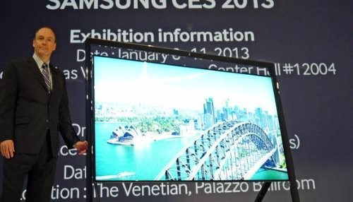 CES 2013: Samsung revela sus televisores con control de gestos