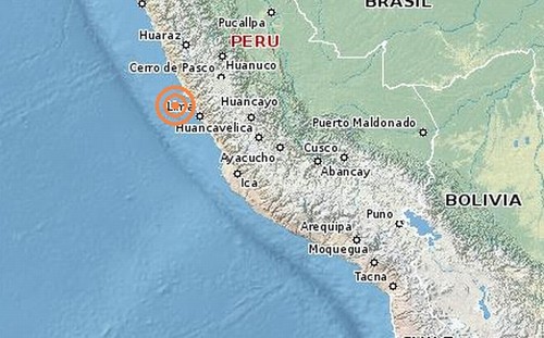 Lima: temblor de 4,2 grados sacude la capital peruana
