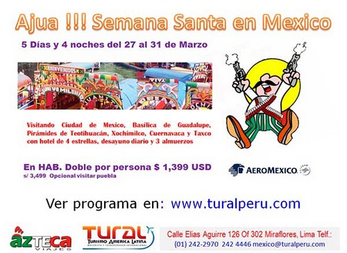 Viaje a México en Semana Santa