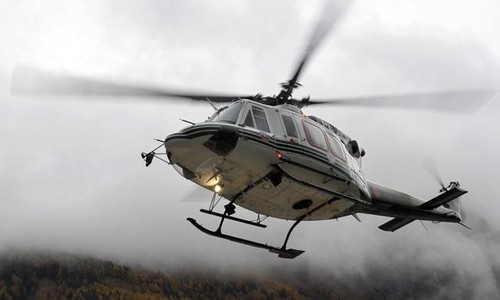 Un helicóptero  explotó al caer sobre una autopista en Alemania