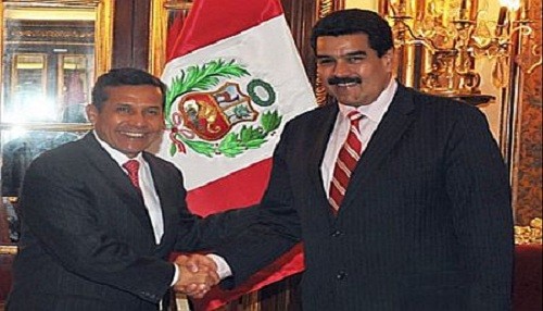 Nicolás Maduro: Ollanta Humala es un compañero de lucha