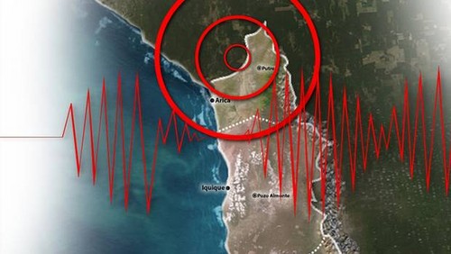 Sismo de 4,2 grados se registró en la región chilena de  Arica