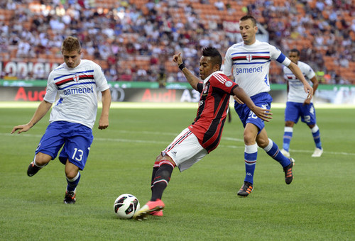 Serie A: Milan y Sampdoria igualaron a 0