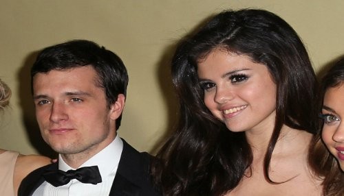 Selena Gómez y Josh Hutcherson se divirtieron juntos en los Globos de Oro [FOTOS]