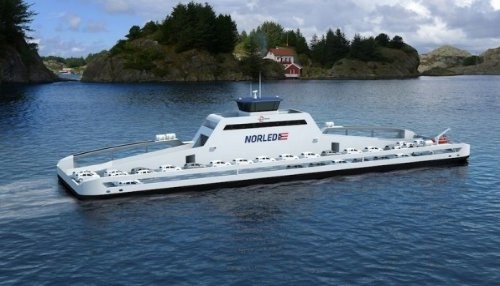 Crean el primer ferry eléctrico en Noruega