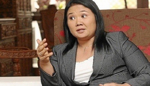 Keiko Fujimori afirma no teme enfrentar a Nadine Heredia el 2016