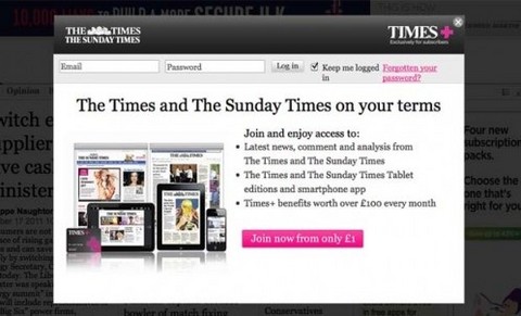 Diario The Times lanzó una aplicación web para tablets