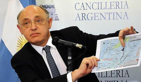 Canciller argentino tratará hoy la situación de las Malvinas en República Dominicana