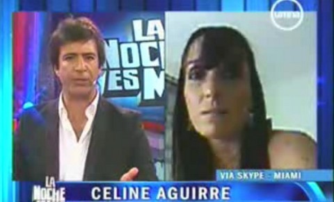 Madre de Celine Aguirre: 'Nosotros no choleamos a nadie'